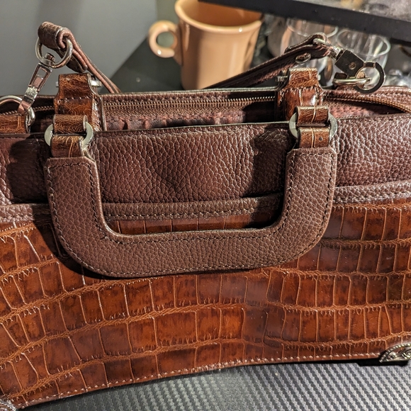 Alligator Leather Handbag Purse - Picture 2 of 5